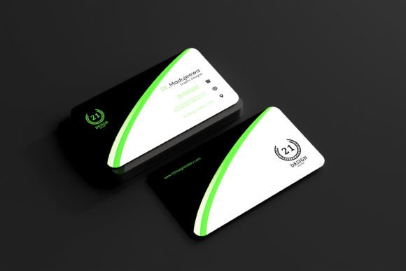 Designing a Professional Business Card with the Elegant Custom Business Card Template