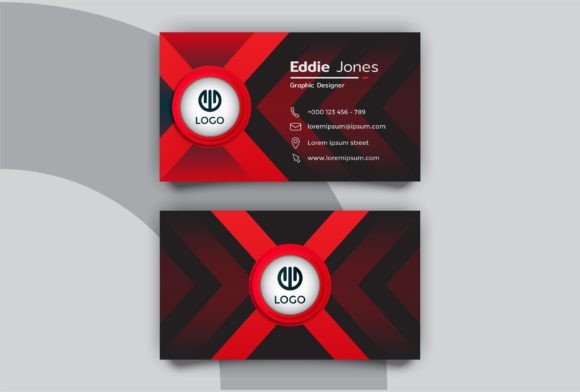Exploring the Futuristic Black Red Business Card: A Modern Design for Contemporary Professionals
