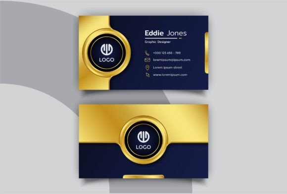Luxury Circle Business Card