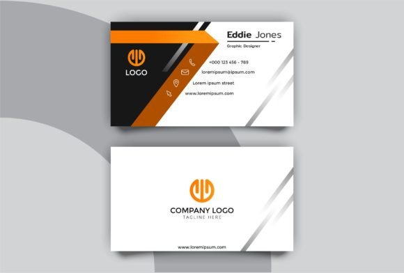 Mastering the Creative Black Orange Business Card: A Versatile Design for Modern Professionals