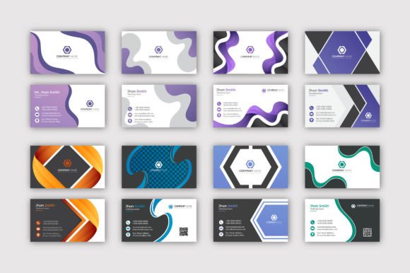 Professional Business Card Design Set: A Modern Solution for Creative Professionals