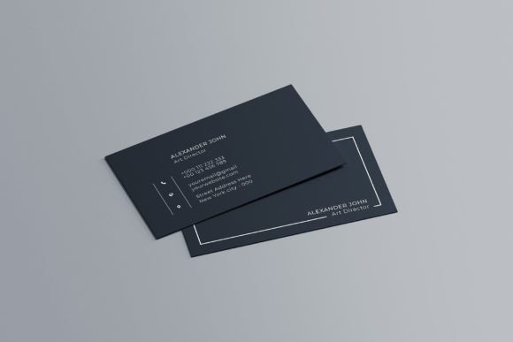Simple Clean Business Card Template: A Modern Approach to Professional Branding