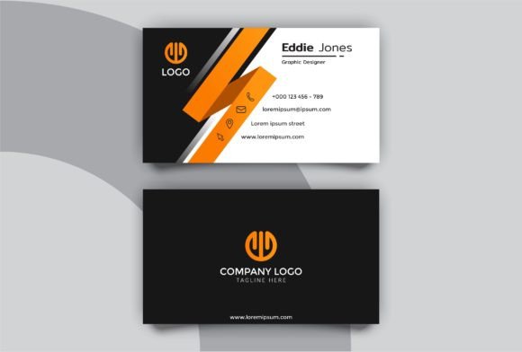 The Rise of the Modern Black Orange Business Card: A Fusion of Style and Functionality